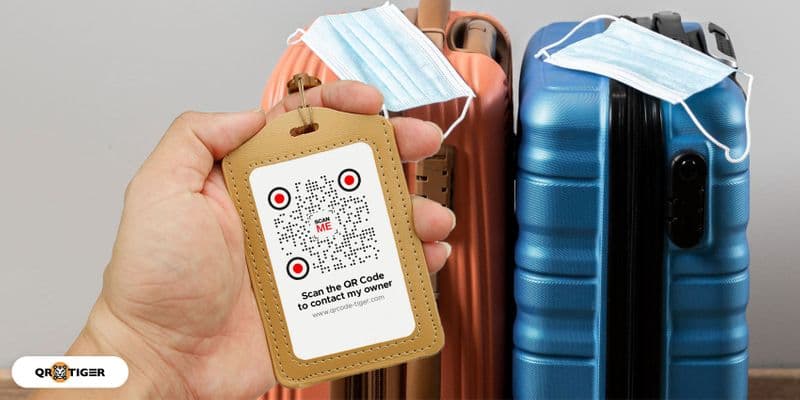  行李标签上的二维码：追踪和保护您的物品