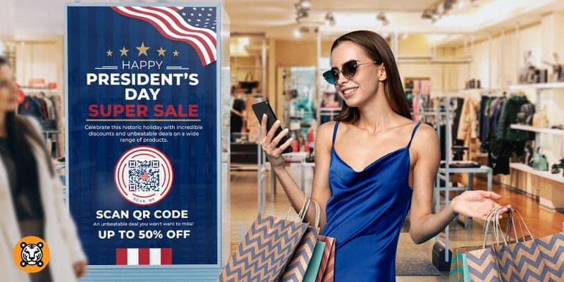 Deal Palooza: Rocket Sales for Presidents’ Day with QR Codes

