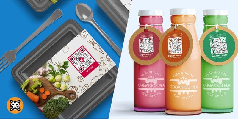 QR-koodien käyttäminen elintarvikepakkauksissa ja etiketeissä