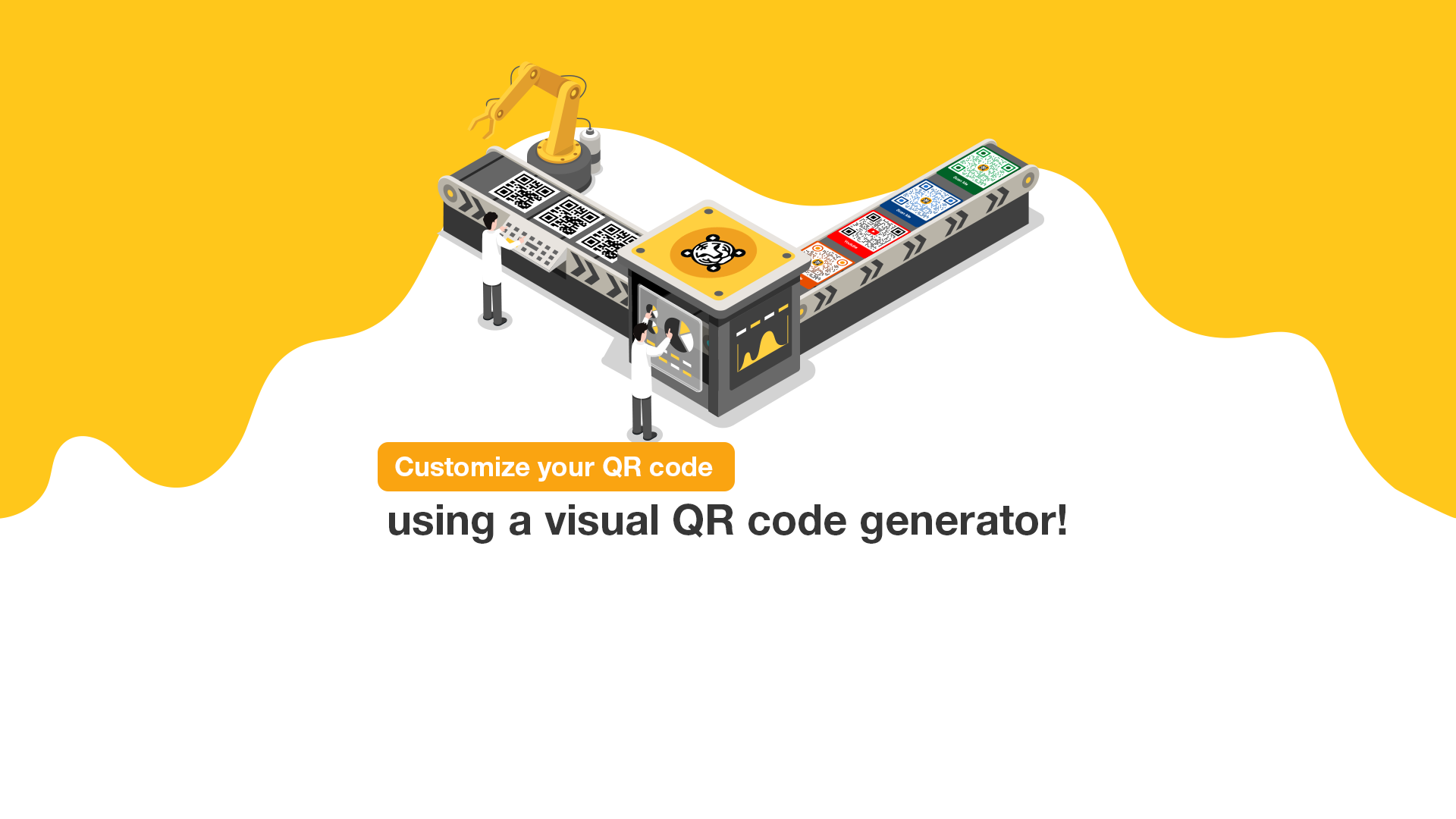 Visual QR Code Generator: Create Customize QR Codes 