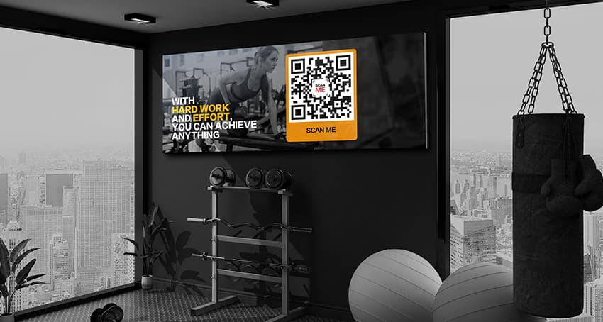 How to Use QR Codes in Gyms and Fitness Products 