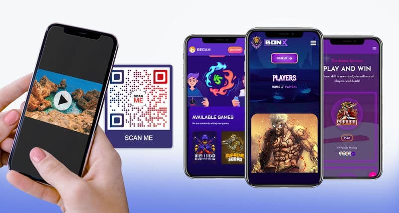 How to create a QR code game using a Multi-URL QR code number of scans feature