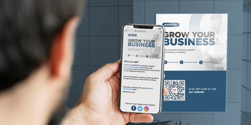 How to Create a Custom Home Page with Links Using a Landing Page QR Code