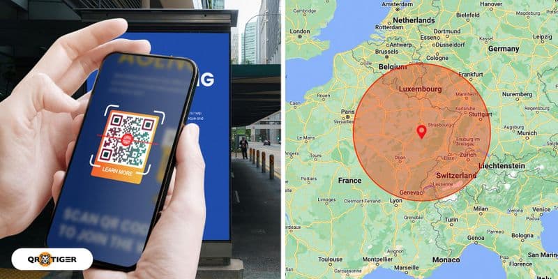 GPS com código QR: rastreamento de localização precisa e verificação de limites