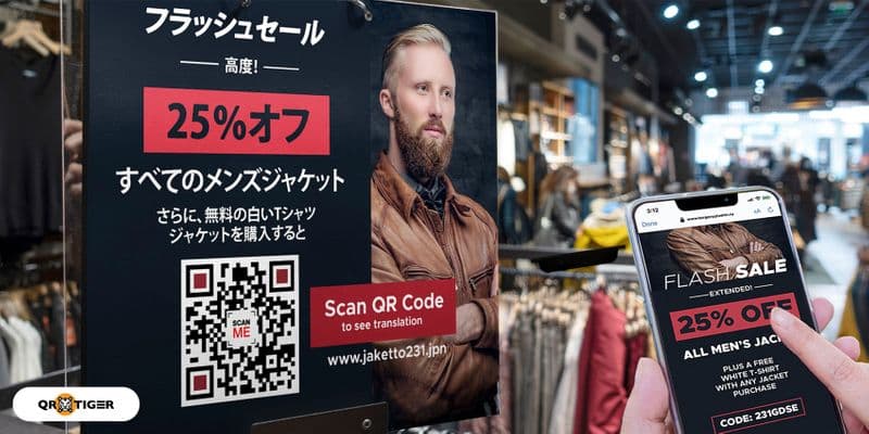 Sådan bruger du en QR-kode til sprog for multinationale kunder