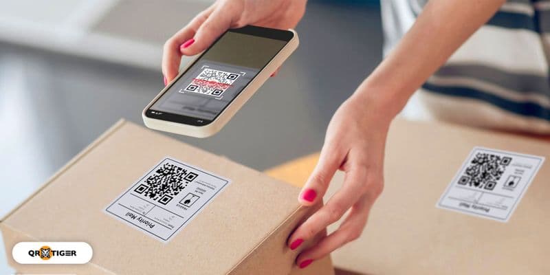 Innovative Use Cases of a QR Code for Logistics