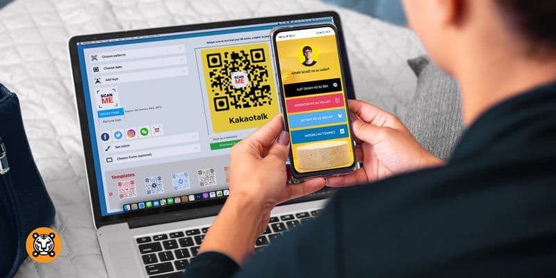 Social Media QR Code for KakaoTalk: Connect and Grow Your Network