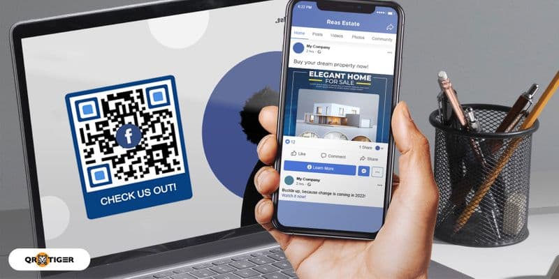 QR Code Generator for 'Facebook Like' Button of Your Business