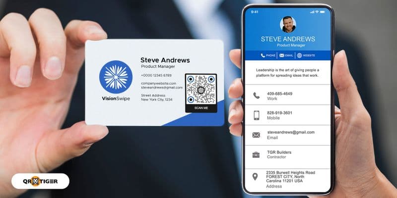 How to Create a QR Code Business Card Template