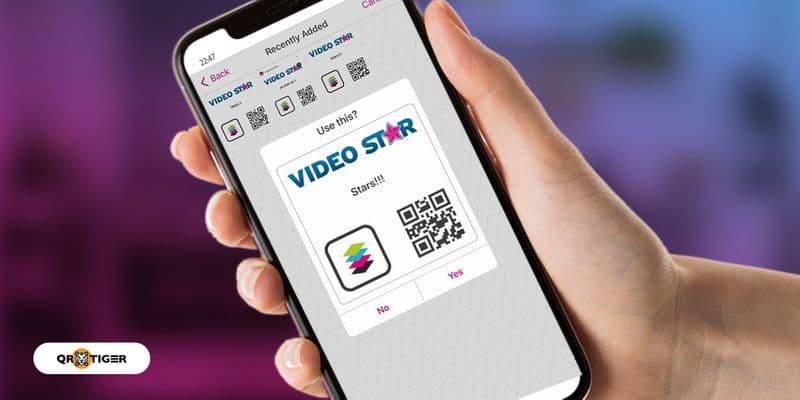 Video Star QR-Code: Vereinfachen Sie die Videobearbeitung