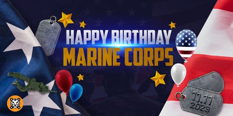 Using a QR code for Marine Corps Birthday Celebrations