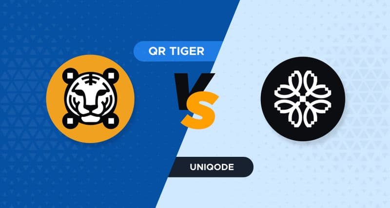 QR TIGER vs. Uniqode: Jämföra funktioner och prissättning