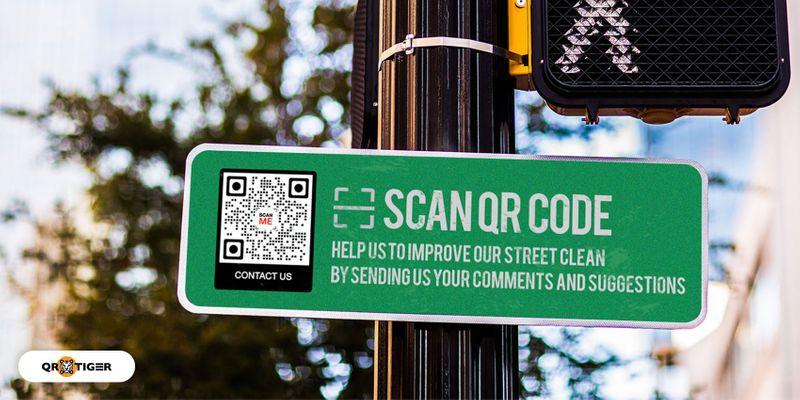 QR Codes on Street Signs: Modernize Cities with a Digital Touch - QR TIGER