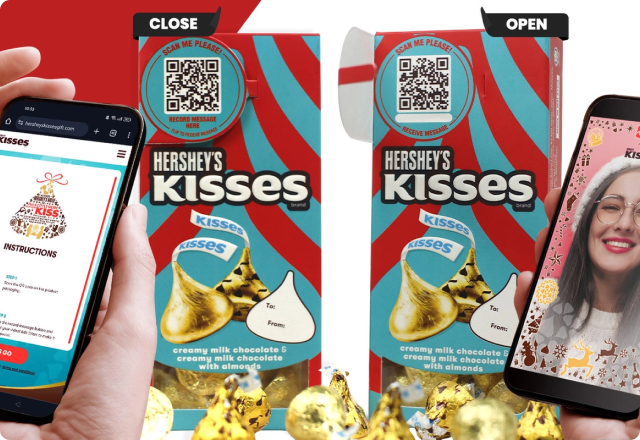 Hershey’s QR code campaign