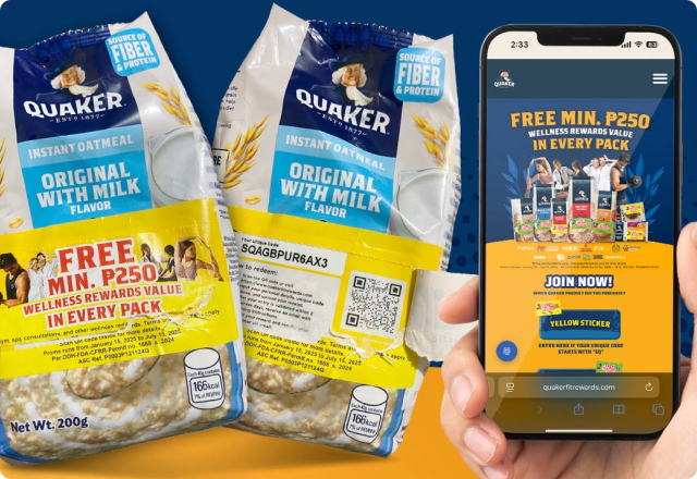 Quaker QR code campaign